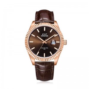 Expedition 6865 Rosegold Brown Leather Man MDLRGBO
